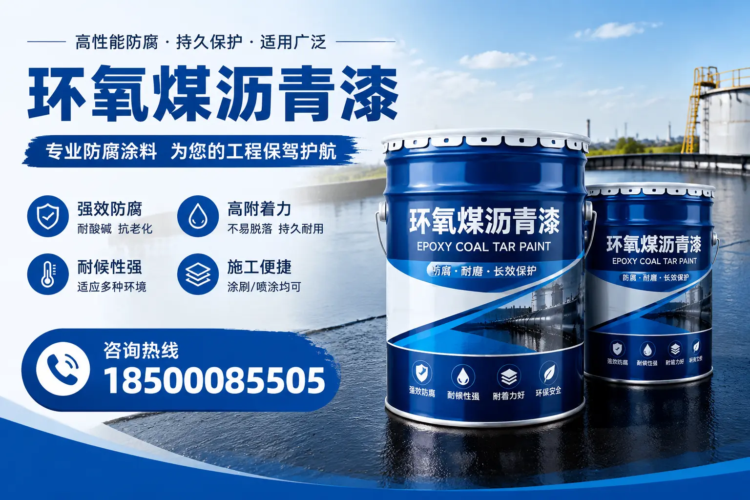 环氧煤沥青漆与其他漆类的比较，肇庆用户的选择依据